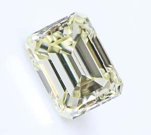 【１００円～】VS1！0.504ｃｔ 天然ダイヤ VERY LIGHT YELLOW（ナチュラルカラー）EMカット