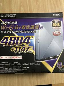 NEC Wi-FiルーターAterm WX6000HP PA-WX6000HP
