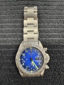 ☆ 希少美品 FORTIS COSMONAUTS 630.22.141 Valjoux 7750ブルー文字盤 フォルティス コスモノート クロノグラフ バルジュー 7750 自動巻 ☆