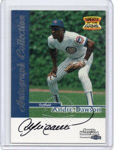 1999 Sports Illustrated Greats of the Game 「ANDRE DAWSON」 Autograph 刻印入り直筆サイン　