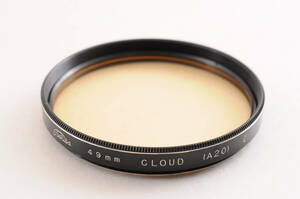 TOSHIBA 49mm CLOUD A20 C カメラ レンズ フィルター @2939