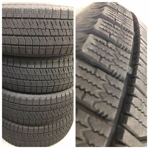 即決　◯中古 BRIDGESTONE BLIZZAK VRX2 185-60-15 2018年製を3本2017年製を1本の合計4本　ブリヂストン　ブリザック