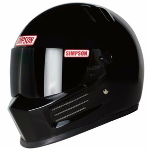 BANDIT Pro SIMPSON 【復刻】 シンプソン フルフェイス バイク用 ヘルメット　ブラック 62cm