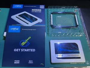 ■【中古】Crucial MX500 CT500MX500SSD1 2.5インチ 7mm SATA 500GB（送料無料）