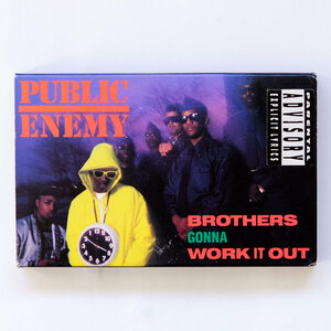 《US版カセットテープ》Public Enemy●Brothers Gonna Work It Out (Remix)●パブリック エナミー/Bomb Squad