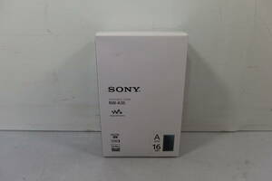 ◆未使用 SONY(ソニー) ハイレゾ/ノイズキャンセル/リニア ウォークマン 大容量128GB(SD付)/内蔵16GB NW-A35 ブラック Bluetooth/microSD