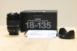 フジノンレンズ XF18-135mm F3.5-5.6 R LM OIS WR 美品