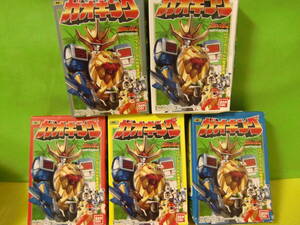 旧品！2001年バンダイ食玩！百獣戦隊ガオレンジャーガオキング　百獣合体！！