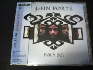 ジョン・フォルテCD「ポリ・サイPOLY SCI」JOHN FORTE★