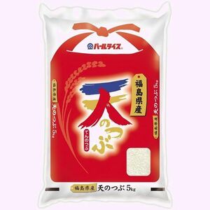 パールライス 令和5年産 5kg 天のつぶ 白米 福島県産 62