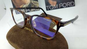 トムフォード 眼鏡 ブルーカットレンズ アジアンモデル 送料無料 税込 新品 TF5860-D-B 052 ハバナカラー