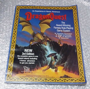 TRPG Dragon Quest 3rd Edition 洋書 ドラゴンクエスト