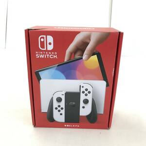 【1円～】 Nintendo Switch ニンテンドースイッチ 有機ELモデル 本体 ホワイト 箱付き ※動作確認済み 【中古品】