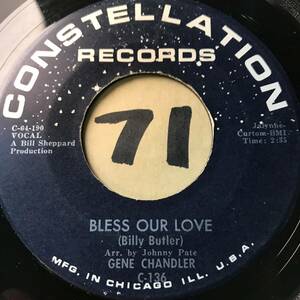 試聴 GENE CHANDLER BLESS OUR LOVE / LONDON TOWN 両面EX+