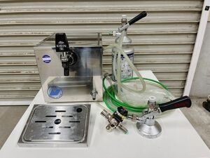 現状品 ニットク 氷冷式 生ビール サーバー NITTOKU CP-2 電源不要 コンパクト 店舗用品 業務用 部品取り パーツ 茨城県 0406あら2 D2 120