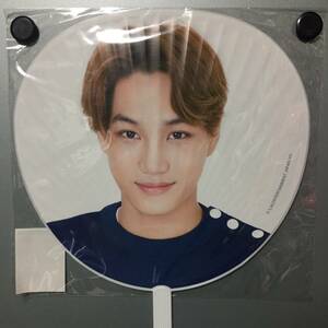 新品未開封 ◆ EXO 【 a-nation 2015 】 ジャンボ うちわ カイ ◆ エイネ 公式グッズ 日本限定 完売品 KAI