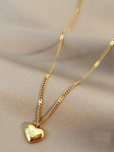 レディース ジュエリー ネックレス チェーン 女性用 十字架 ネックレス 925 スターリングシルバー ヘアライン ゴールドプレー