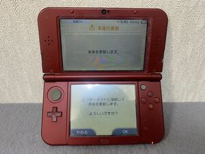Newニンテンドー 3DSLL 本体 メタリックレッド 任天堂 RED-001 3DS LL Nintendo 
