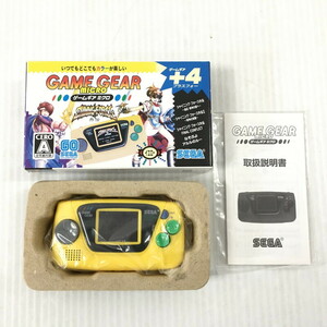 TEI 【中古品】 ゲームギアミクロ イエロー 〈023-240419-MK-3-TEI〉