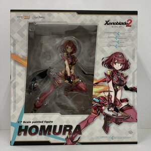 Ih160★ホムラ 「ゼノブレイド2」 1/7 PVC製塗装済み完成品 フィギュア グッドスマイルカンパニー 中古★