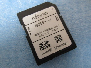 eB7182 富士通テン イクリプス 地図SDカード（8GB） 中古 ♪ 地図は2015年です。