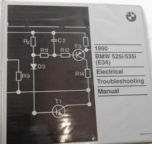 BMW 525i/535i E34 Electrical Troubleshooting Manual 英語版