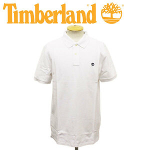 Timberland (ティンバーランド) A1ZKE MILLERS RIVER POLO ミラーズリバーポロシャツ レギュラーフィット TB116 100WHITE-S