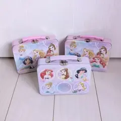 【新品】プリンセス　缶バック　3こセット