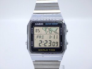 C97 送料無料 当時物 CASIO WORLD TIME カシオ ワールドタイム 動作品 A300U デジタル 腕時計