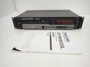 TEAC/TASCAM ティアック タスカム 業務用CDレコーダー CD-RW900SL 2008年製 ∽ 6E0A7-4