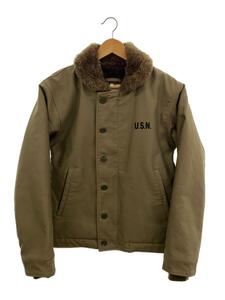 NAVY DEPARTMENT◆デッキジャケット/-/コットン/KHK