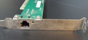 ※ジャンク品※　MICRONET　10/100 Mbps　PCI　LANカード　配送料185円