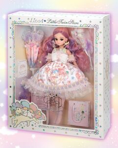 希少 2020 サンリオ リトルツインスターズ キキララ リカちゃん LiccA Licca Doll スタイリッシュ ドール コレクション 新品 未開封