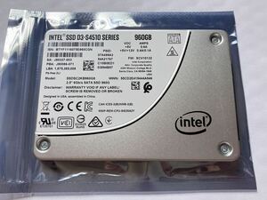 Intel DC S4510 960GB 3D NAND SSD SATA 2.5 inch 企業向け 高耐久 1TB 級 Series