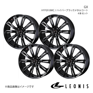 LEONIS/GX ムラーノ Z50 アルミホイール4本セット【18×8.0J5-114.3 INSET42 HYPER BMC】0040960×4