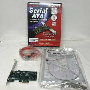 BUFFALO バッファロー インターフェースボード / PCI Expressバス対応 SerialATA用 IFC-PCIE2SA 