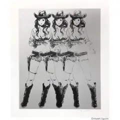 新品 Cowgirls 江口寿史氏 エディションサイン入り版画