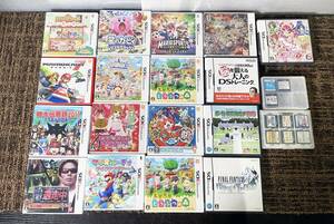 ◎★ 中古★約26本まとめ！　Nintendo　3DS・DS　ゲームソフト（とびだせどうぶつの森・マリオカート 他）【DS/ソフトまとめ】DBZI