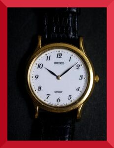 セイコー SEIKO スピリット SPIRIT クォーツ 2針 4N20-0970 女性用 レディース 腕時計 W365 稼働品