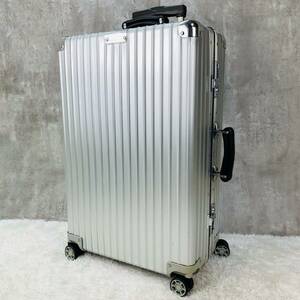 【美品】RIMOWA リモワ CLASSIC FLIGHT クラシックフライト 60L 4輪 MW TSAロック チェックインM アルミ スーツ ケース キャリー バッグ