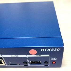 ■003【通電OK】YAMAHA RTX830 ギガアクセス VPNルーター 小規模拠点向け マルチポイントトンネル LANマップ ネットワーク 通信 ヤマハ
