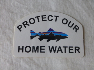 patagonia PROTECT OUR Fitzroy HOME WATER ステッカー Fitzroy Trout フィッツロイ トラウト パタゴニア PATAGONIA patagonia