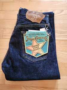 送料込★東洋　SUGAR CANE シュガーケーン　SC40065 14.25oz DENIM UNION STARJEANS ユニオンスター　ジーンズ　米軍PX インディゴ　31