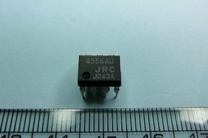 DIP デュアル高出力オペアンプ NJM4556AD 新日本無線（JRC）　2個　(出品番号008-2）