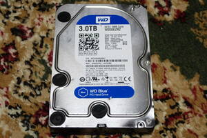 Western Digital WD Blue HDD 3TB SATA WD30EZRZ 動作未確認 #BB01671