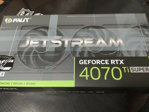 【新品未開封】GeForce RTX 4070 Ti SUPER JetStream OC 16GBドスパラ限定モデル