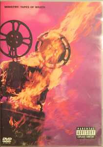 国内盤 DVD Ministry Tapes Of Wrath ミニストリー 復讐のビデオ・クロニクル 68分 初期～中期 プロモーションビデオ PV集 90s