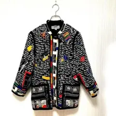 【Louis Féraud  】美品　ジャンパー　カジュアル　M　ビンテージ