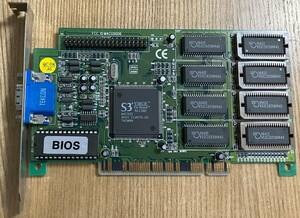 PCIビデオカード S3 ViRGE 86C325チップ搭載 ビデオメモリ4MB
