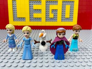 ☆アナと雪の女王☆ レゴ　ミニフィグ　エルサ　アナ　オラフ　( LEGO 人形 アナ雪 ディズニープリンセス　C11509